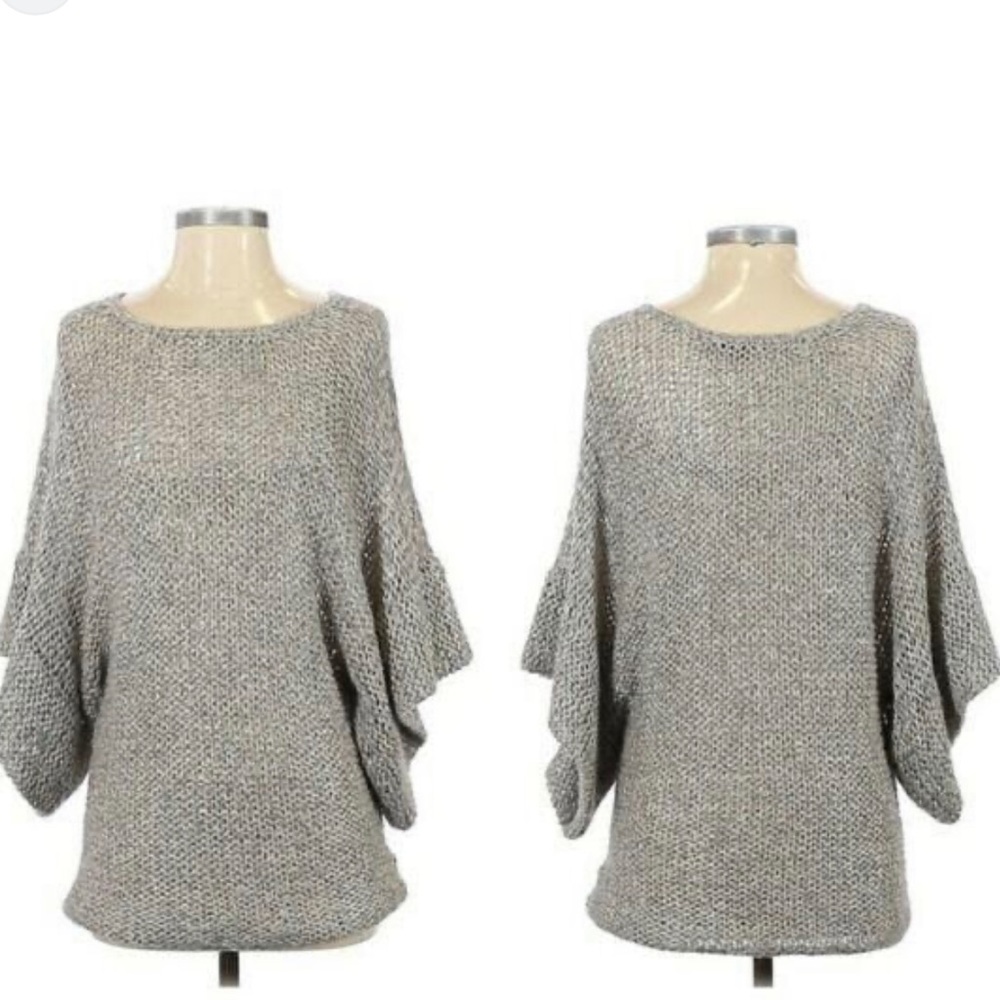 THEORY Davini Zebra Alpaca Blend Sweater